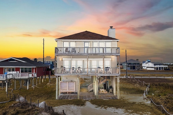 View from the Beach at Property